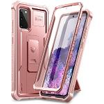 Roze Schokbestendig Samsung hoesjes type: Full Body Hoesje 
