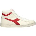 Retro Rode Diadora Hoge sneakers  in maat 41 met Hakhoogte tot 3cm in de Sale voor Dames 