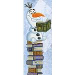 Multicolored Frozen Olaf Schilderen op nummer 7 - 9 jaar voor Kinderen 