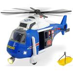 Dickie Toys 203308356 - speelgoedhelikopter met op batterijen werkende draaipropeller,r, licht & geluid, batterijen inbegrepen, 41 cm, vanaf 3 jaar, geel