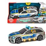 Zilveren Dickie Toys Politie Speelgoedauto's met motief van Honden voor Kinderen 