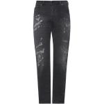 Zwarte Polyester Stretch Diesel Regular jeans  lengte L32  breedte W29 voor Heren 