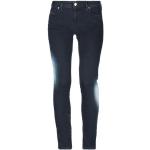 Blauwe Koeienleren Stretch Diesel Low waist jeans in de Sale voor Dames 