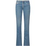 Blauwe Polyester Diesel Low waist jeans  in maat M  lengte L32  breedte W29 voor Dames 