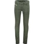Groene Stretch Diesel Sleenker Stretch jeans  lengte L34  breedte W33 voor Heren 