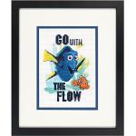 Dimensions 70-65173 kruissteekset, motief Disney Go met The Flow Finding Nemo, 12,7 x 17,8 cm