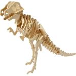 Houten Dinosaurus 3D Puzzels 2 - 3 jaar met motief van Dinosauriërs voor Kinderen 