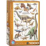 Multicolored Eurographics Dinosaurus 1.000 stukjes Legpuzzels met motief van Duitsland 