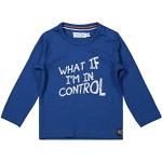 Blauwe Dirkje Kinder T-shirt lange mouwen voor Babies 