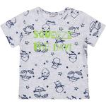 Lichtgrijze Polyester Dirkje All over print Kinder T-shirts met opdruk  in maat 62 in de Sale voor Jongens 