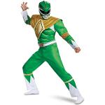 Groene Power Rangers Gewatteerde Superhelden kostuums  in maat XL Sustainable 