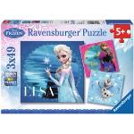 Disney Frozen - Elsa, Anna & Olaf Puzzel (3x49 stukjes)
