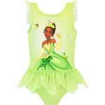 Disney Girls' Princess and The Frog Tiana Swimsuit Size 7 Green