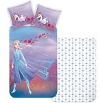 Multicolored Frozen Elsa Kinderdekbedovertrekken  in 135x200 2 stuks Sustainable 