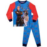 Disney Jongens Pyjama's Frozen Olaf Blauw 104