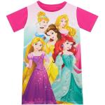 Disney Prinsessen Nachthemd | Assepoester, Doornroosje, Rapunzel, Ariel & Belle Meisjes Nachthemd | Leeftijden 18 Maanden tot 8 Jaar Veelkleurig 122
