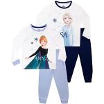 Disney Meisjes Pyjama's Twee pak Ariel en Belle Veelkleurig 98