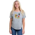 Grijze Duckstad Mickey Mouse T-shirts  in maat S met motief van Muis voor Dames 