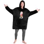 Zwarte Fleece Disney Grumpy Oversized sweaters  in Onesize voor Heren 