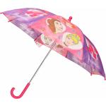 Roze Polyester Disney prinsessen Ariel Kinderparaplu's met motief van De Kleine Zeemeermin voor Meisjes 