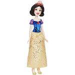 Disney Princess Royal Shimmer-pop Sneeuwwitje, modepop met rok en accessoires, speelgoed voor kinderen vanaf 3 jaar