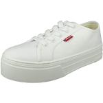 Witte LEVI´S Damessneakers  in 38 