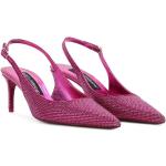 Roze Kalfsleren Dolce & Gabbana Lage hak pumps  in maat 37 met Gespsluiting in de Sale voor Dames 