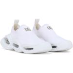 Witte Kalfsleren Dolce & Gabbana Slip-on sneakers  in maat 35 met Ritssluitingen in de Sale voor Dames 