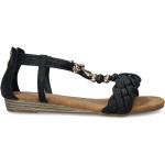 Zwarte Synthetische Dolcis Sleehak sandalen Sleehakken  in maat 37 in de Sale voor Dames 
