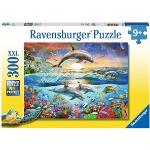 Ravensburger 300 stukjes Legpuzzels  in 251 - 500 st 7 - 9 jaar met motief van Dolfijnen voor Kinderen 