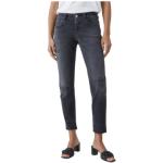 Donkergrijze Skinny Jeans - Gemaakt in Italië met Comfortabele Stretch Denim Closed , Gray , Dames