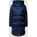 Donkerblauwe Polyamide Geox Donzen jas in de Sale voor Dames 