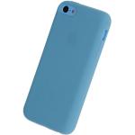 doupi PureColor siliconen beschermhoes voor iPhone 5C, SolidFit rondom bescherming hoes rubber schaal bumper case beschermhoes cover, blauw