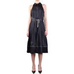 Casual Zwarte Elisabetta Franchi Chique jurken  in maat M Midi / Kuitlang in de Sale voor Dames 
