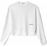 Casual Witte Polyester All over print Sweatshirts met print Ronde hals  in maat L met Lange mouwen voor Dames 