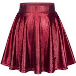Casual Bordeaux-rode Tennisrokjes  voor een Stappen / uitgaan / feest  in maat M Mini met Glitter voor Dames 