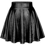 Casual Zwarte Skater skirts  voor de Zomer  in maat XXL Mini met Glitter in de Sale voor Dames 