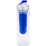 Drinkfles/waterfles met fruitfilter blauw 700 ml