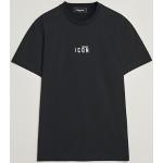 Zwarte DSQUARED2 T-shirts  in maat XXL voor Heren 