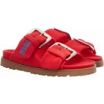 Rode Rubberen DSQUARED2 Platte sandalen voor Dames 
