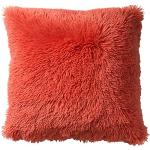 Dutch Decor Fluffy Kussenhoes, Polyester, Coral, 45X45