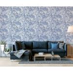 Blauwe marmeren Dutch Wallcoverings Behang 