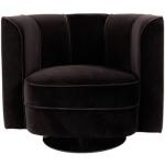 Zwarte Polyester Dutchbone Bloemen Design fauteuils in de Sale 