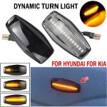 Dynamische LED Spatbord Licht Side Marker Voor Hyundai I10 Trajet Sonata Elantra Getz XG Tucson Terracan Coupe Matrix voor Kia 2003