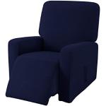 Donkerblauwe Polyester Comfort stoelen 