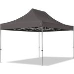 TOOLPORT Easy up Partytent 3x4,5m Hoogwaardig polyester 400 g/m² donkergrijs waterdicht Easy Up Tent, Pop Up Partytent, Harmonicatent, Vouwtent