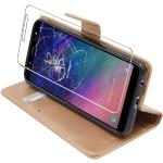 Retro Transparante Samsung Galaxy A6 Plus Hoesjes 2018 type: Flip Case 