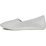 Witte Nubuck Ademend Ecco Platte sandalen  voor de Zomer  in maat 41 met Instap in de Sale voor Dames 