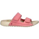 Roze Nubuck Ecco 2nd Cozmo Platte sandalen  voor de Zomer  in maat 42 met Hakhoogte tot 3cm voor Dames 
