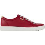 Rode Ecco Soft Damessneakers  in maat 43 